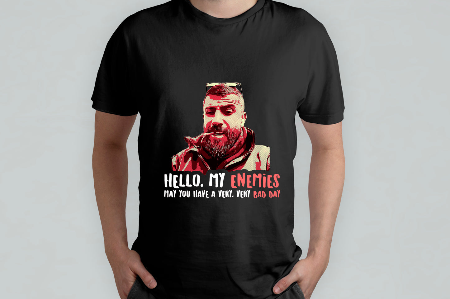 "Hello My Enemies" Tee